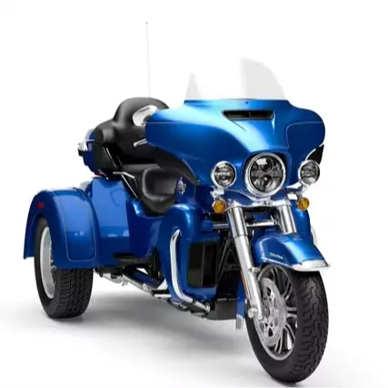 NOVAS MOTOCICLETAS PRONTO PARA ENVIAR 2023 TRike Ultra Glide Cinza Haze ACCESSÍVEL