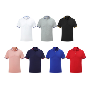 Camiseta de polo de golf unisex de alta calidad Logotipo de impresión de sublimación personalizado Camisa de punto de manga corta al por mayor - Product Image 2