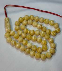 ลูกประคำสีอำพันอิสลามมุสลิมสีเรซิ่น - Product Image 6