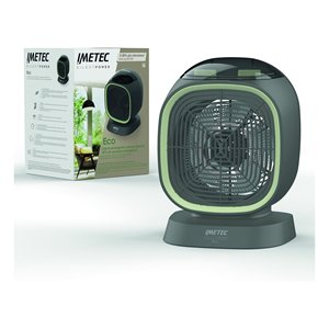 Imetec 2100W SILENT POWER Eco Fan Heater Gris et Vert 4030 2100W Chauffage Électrique Silencieux - Product Image 2