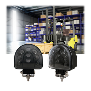 Xe nâng an toàn ánh sáng đỏ ARC <span class=keywords><strong>Zone</strong></span> LED cảnh báo ánh sáng kho cho người đi bộ Spotlight 27 Wát DC10-80V cho xe tải an ninh chỉ số - Product Image 4