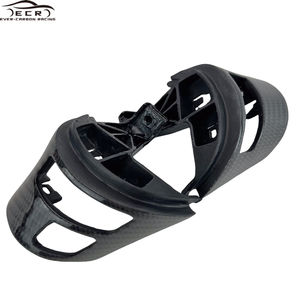 Ever Carbon Racing ECR privé volant en Fiber de carbone personnalisé remplacer la garniture de bouton pour volant Corvette C6 2006-2013 - Product Image 4