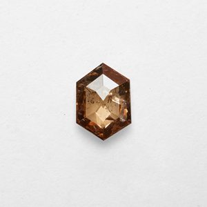 Diamants naturels hexagonaux non montés de 0,72 ct, taille Asscher, clarté VVS2, couleur Fancy Vivid, 7,20x5,10x2,30, qualité excellente/bonne, pour la fabrication de bijoux - Product Image 1