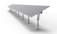 Sistema de Montaje Solar con Motor de Giro de 24V CC para Seguimiento Solar de Eje Único o Doble Eje, Precio Competitivo para Paneles Solares