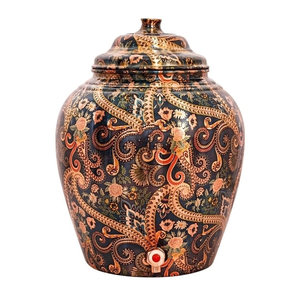 Pot d'eau en cuivre fait à la main meilleur distributeur de pichet d'eau en acier pur cuivre du fabricant Pot en cuivre de l'Inde - Product Image 5