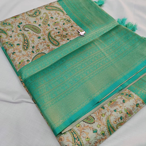 PURO SUAVE KANCHIVRAM PETHANI SEDA SAREE - Product Image 2