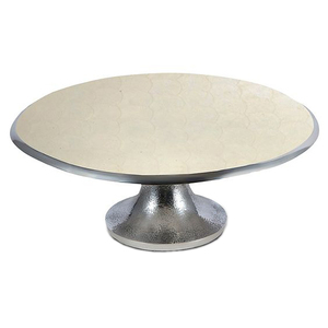 Vente chaude Métal Laiton Forme Ronde De Luxe Gâteau Stand De Table Gâteau En Métal Outil De Service Utilisations Dans Les Ustensiles De Cuisine - Product Image 3