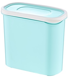 Caja de contenedor de almacenamiento de alimentos inteligente de 1,5 l con sello hermético para organización de despensa de cocina Diseño transparente duradero sin BPA - Product Image 5