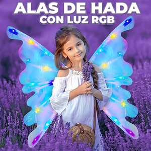 Alas de Hada Luminosas con Música para Fiestas - Product Image 3