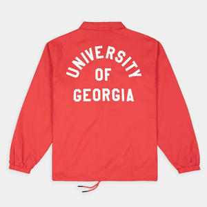 เสื้อแจ็กเก็ตโค้ชสำหรับผู้ชายเสื้อโค้ทแบบสั่งทำสำหรับมหาวิทยาลัย - Product Image 6