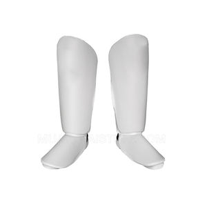 Venta al por mayor de espinilleras de diseño personalizado profesional Shin in Step MMA Training Mauy Thai espinilleras almohadillas de entrenamiento de boxeo hombres - Product Image 2