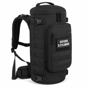 Ruggedized Heavy Duty D Cylinder Oxygen Tank Backpack EMS Portable O2 <b>Bottle</b> <b>Carrier</b> Padded Storage Cordura/Nylon Equipment Bags - Product Image 2