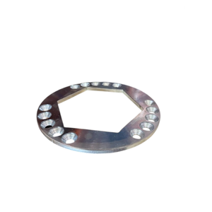 5537443400 5537 4434 00 Écrou de blocage en acier robuste pour équipement minier, fixation pour pièces de machines de construction - Product Image 5