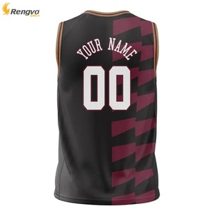 เสื้อบาสเก็ตบอลสำหรับเยาวชนเสื้อบาสเก็ตบอลออกแบบได้ตามต้องการ - Product Image 3