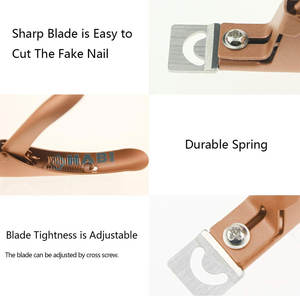 Coupe-ongles français Coupe-ongles en forme de U Coupe-ongles de salon Mode Instrument de beauté en acier inoxydable pour les cuticules des doigts de bébé - Product Image 3