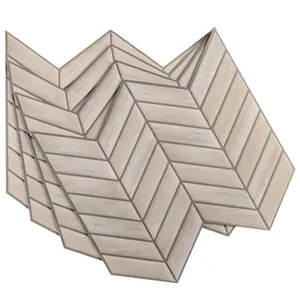RoomMates Sticktiles à chevrons en bois vieilli 32 carreaux en paquets de 8x4 - Product Image 1