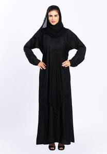 Tendance moderne modeste Abaya robe de bal sur mesure de haute qualité en gros fabricant pakistanais nouveaux motifs naturels en relief - Product Image 3
