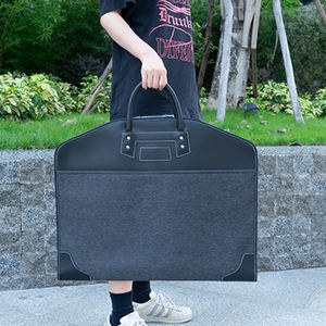 卸売大容量トラベルガーメントバッグ不織布ポータブル防湿スーツバッグジッパー付き閉鎖 - Product Image 1