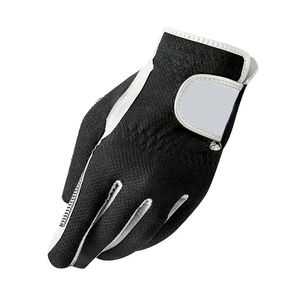 High Quality Sheepskin Synthetic Leather Men's Unisex Golf Gloves Custom Logo for Sports - Product Image 3