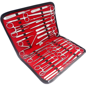 Kit básico de instrumentos veterinarios Kits quirúrgicos veterinarios quirúrgicos de acero inoxidable alemán Ce ISO13485 aprobado en la mejor calidad - Product Image 3