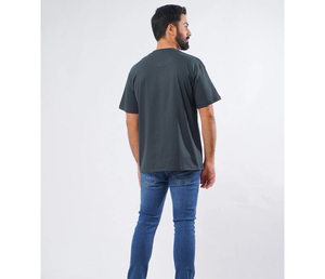 Chemises surdimensionnées pour hommes Épaule tombante Décontracté Col Rond Sonnerie Tee Top T-shirts à manches courtes à la mode pour hommes Impression personnalisée - Product Image 2