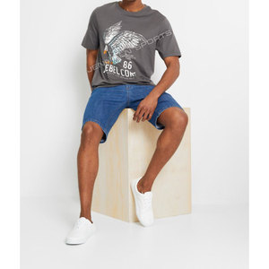 Camiseta de Verano 2026 al por Mayor, Personalizada con Logotipo, Moderna, de Manga Corta, 100% Algodón, de Alta Calidad, Corte Regular, Hombros Caídos, Estilo Vintage - Product Image 3