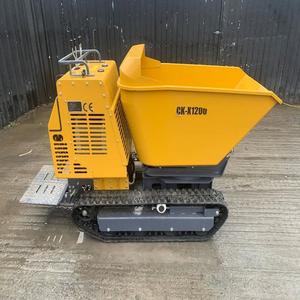 Mini Dumper sur chenilles, camion à benne basculante à vendre, en stock maintenant, livraison rapide, achetez directement en usine - Product Image 3