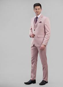 Traje de Cinco Piezas Rosa Moderno de Excelente Calidad para Novio y Eventos Formales Disponible a Buen Precio desde India - Product Image 4
