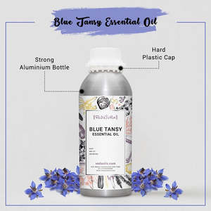 Huile Essentielle Pure de Tanaisie Bleue 100% Qualité Cosmétique pour Hydratation Corporelle, Éclaircissement, Raffermissement et Nutrition de la Peau - Product Image 3