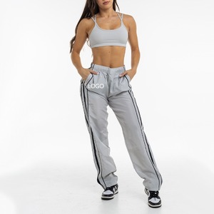 Logo personnalisé OEM Pantalon de jogging droit ultra-doux Vêtements d'entraînement actif pour femmes - Product Image 1