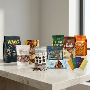 Bolsas de Mylar con Cierre Hermético y Diseño Personalizado para Dulces, Hierbas y Productos Comestibles de 3.5g, Resistentes al Olor, para Empacar Galletas y Dulces - Product Image 4