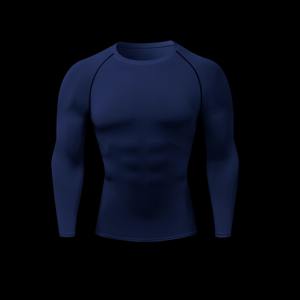 Unisex Quick Dry <b>Compression</b> Rash Guard Gym Fitness Tops Men's <b>Spring</b> Beach Sport Running Workout Tees Adult Sports Clothing - Product Image 4
