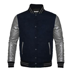 Servicios OEM, Chaqueta Universitaria Personalizada de Invierno, 100% Lana, Parche Bordado en Chenilla, Chaqueta de Béisbol Lisa para Hombre, Chaqueta Universitaria Letherman - Product Image 1