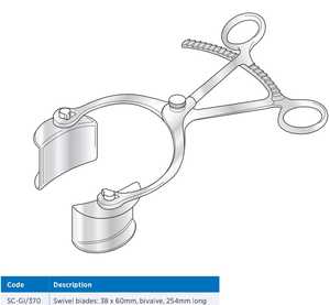 POZZI เครื่องดึงรั้งหน้าท้องสำหรับการผ่าตัดด้วยมือเครื่องมือที่จำเป็นสำหรับการผ่าตัด - Product Image 1