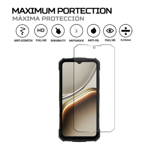 Doogee Fire 5 Antishock <b>Screen</b> Protector Premium <b>Cover</b> for Enhanced Protection - Product Image 2