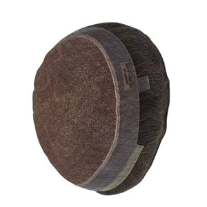 Perruque en cheveux humains de modèle australien, cheveux bruts, Remy, indien, prothèse, toupet, Taz Hair BD - Product Image 3