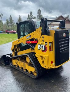2022 Utilisé Cat 3 Tonnes Skid Steer Loader 64hp Mini Skid Wheel Multifonctionnel Pompe Moteur Core Disponible pour Europe USA Chili - Product Image 5