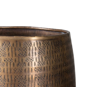 Florero y maceta de decoración de Metal de alta calidad, maceta decorativa moderna de aluminio a un precio razonable en tamaños personalizados - Product Image 2