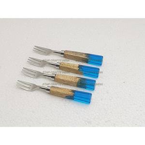 Juego de queso de metal con mango de resina de estilo único con acabado brillante, tamaño personalizado, fabricación y proveedor por India - Product Image 6