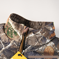 Gilets de chasse camouflage personnalisés pour cerf, canard, dinde, oiseaux de plaine, unisexe, matelassés, softshell, imperméables et coupe-vent