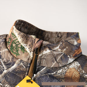 Gilets de chasse camouflage personnalisés pour cerf, canard, dinde, oiseaux de plaine, unisexe, matelassés, softshell, imperméables et coupe-vent - Product Image 5