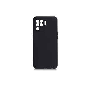 Coque en silicone noir premium Netzy SAFA Premier pour Oppo Reno 5 Lite, coque arrière protectrice au toucher doux pour téléphone portable - Product Image 1