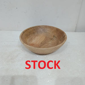 Ustensiles de cuisine décoration de la maison décor de table hôtel fantaisie brun bol à fruits en bois moyen Design pour Restaurant fabriqué en Inde en gros - Product Image 3