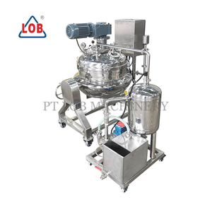 <b>Large</b> Capacity 50L Vacuum Jacketed <b>Kettle</b> for Cosmetic Liquid and Lotion Manufacturing - Product Image 3