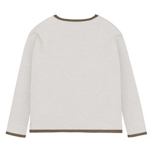 Cárdigan de Punto para Mujer Be Ike-Conic, Estilo Casual Premium con Estampado Moderno, Decoración de Botones y Logotipo Frontal - Product Image 6