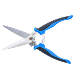 Sécateur de jardin en acier au carbone à poignée TPR + PP personnalisable OEM modèle PPPS 236 pour le soin des plantes et les accessoires de jardin de bricolage - Product Image 3