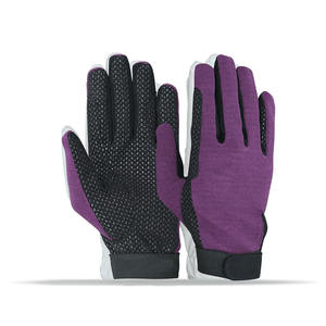 ถุงมือหนังสังเคราะห์ PU แบบมีสายรัดข้อมือยืดหยุ่นป้องกันมือถุงมือสำหรับงานอุตสาหกรรมทนทานและใส่สบาย - Product Image 5