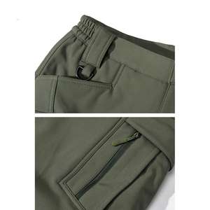 New Design Cargo Jogger Pants Multi-pocket Trousers Men's Trouser Casual Cargo Pants with Cotton Zipper Washed Flared Sweatpants - Product Image 2