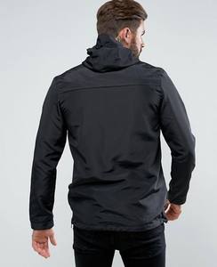 High Quality Hooded Long <b>Thin</b> Solid Color <b>Men</b> Windbreaker <b>Jacket</b> Lightweight Breathable Trendy Casual Outdoor Wear - Product Image 3