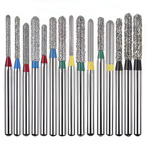 Fraise dentaire manuelle Hasni Surgical BH-4034 en acier inoxydable de qualité allemande, matériaux diamantés, approuvée CE ISO - Product Image 1